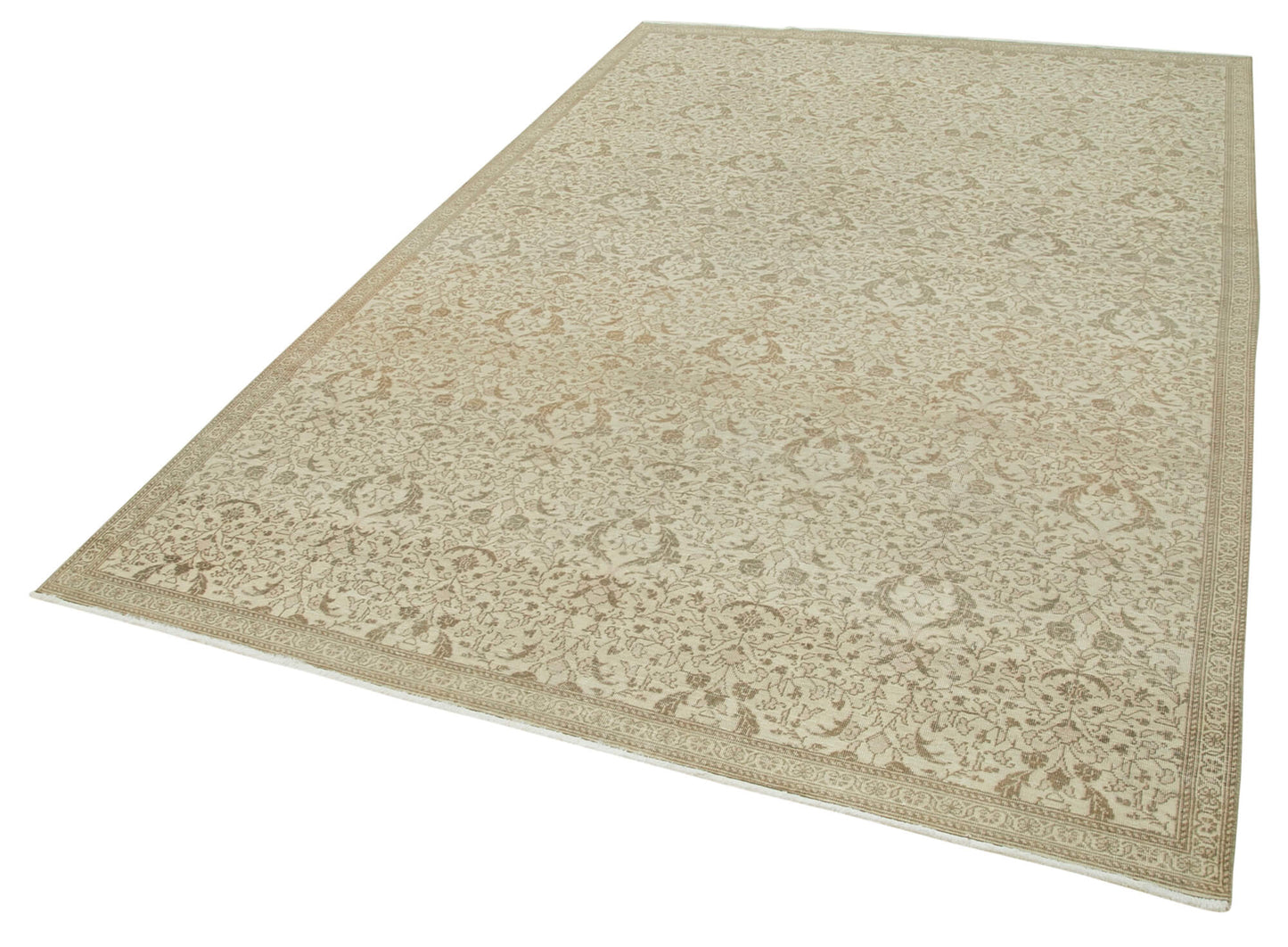 6x9 Beige Vintage Rug - 37862