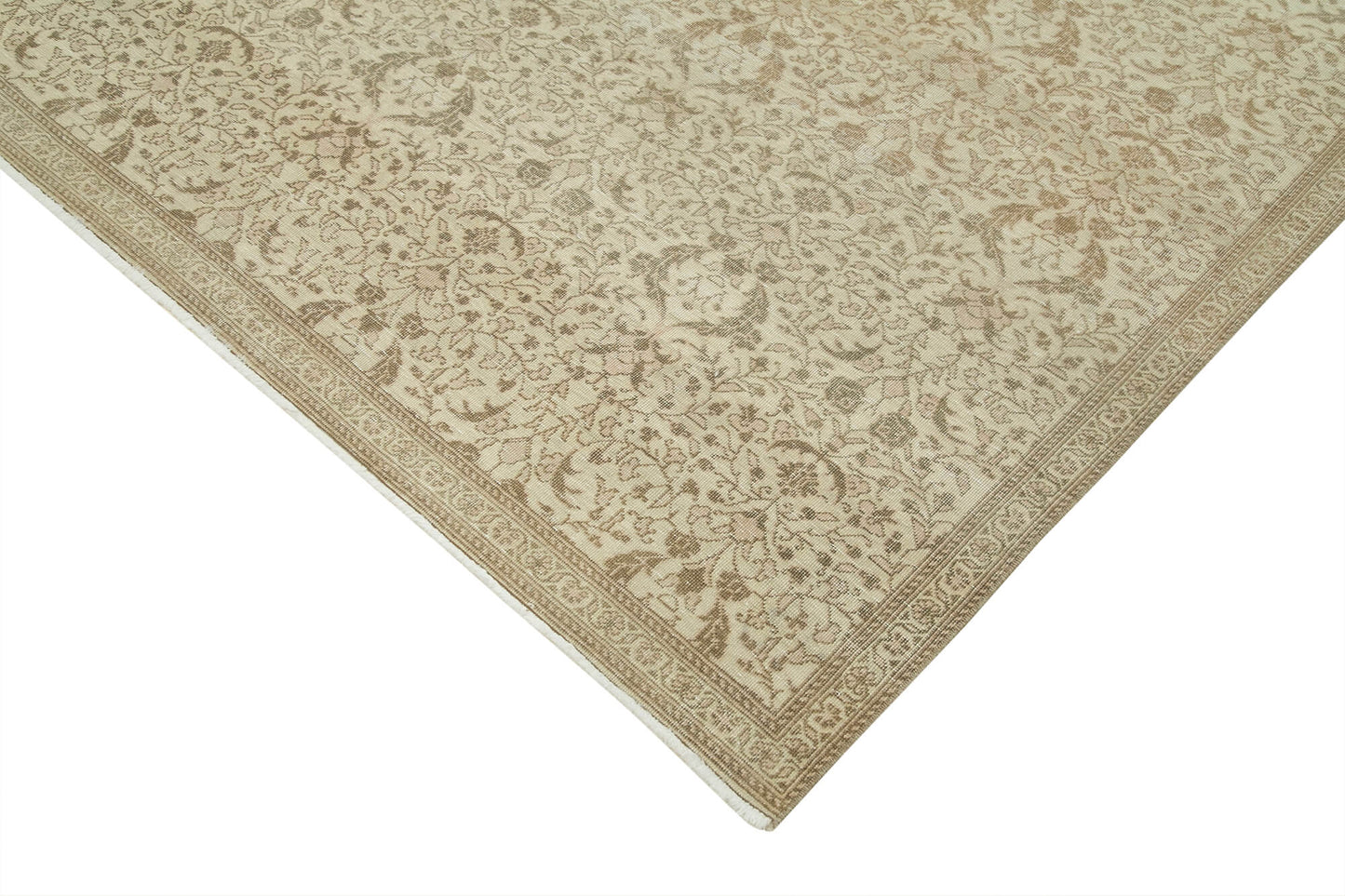 6x9 Beige Vintage Rug - 37862