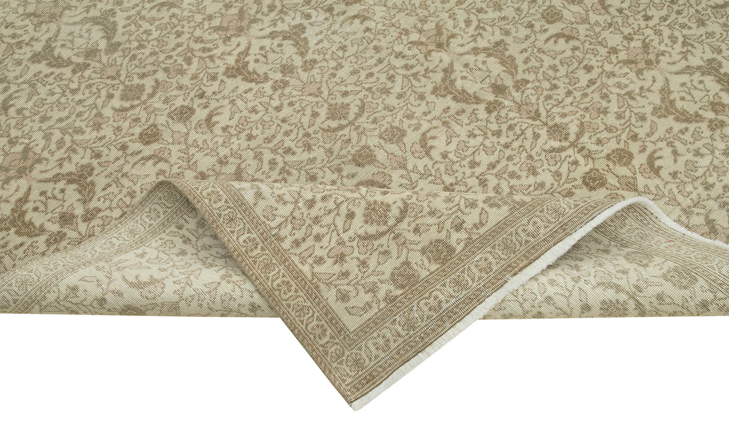 6x9 Beige Vintage Rug - 37862