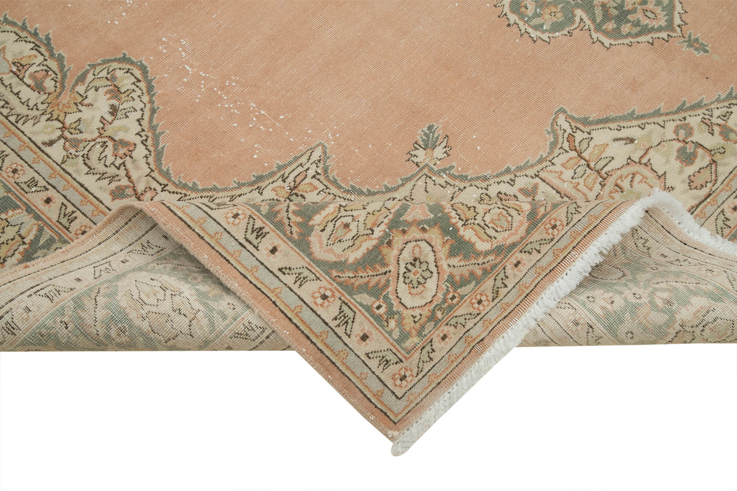 7x10 Beige Vintage Rug - 37865