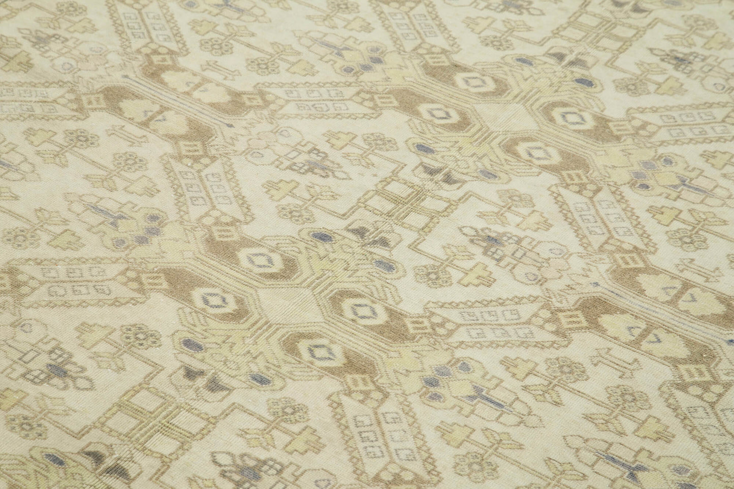 6x10 Beige Vintage Rug - 37868