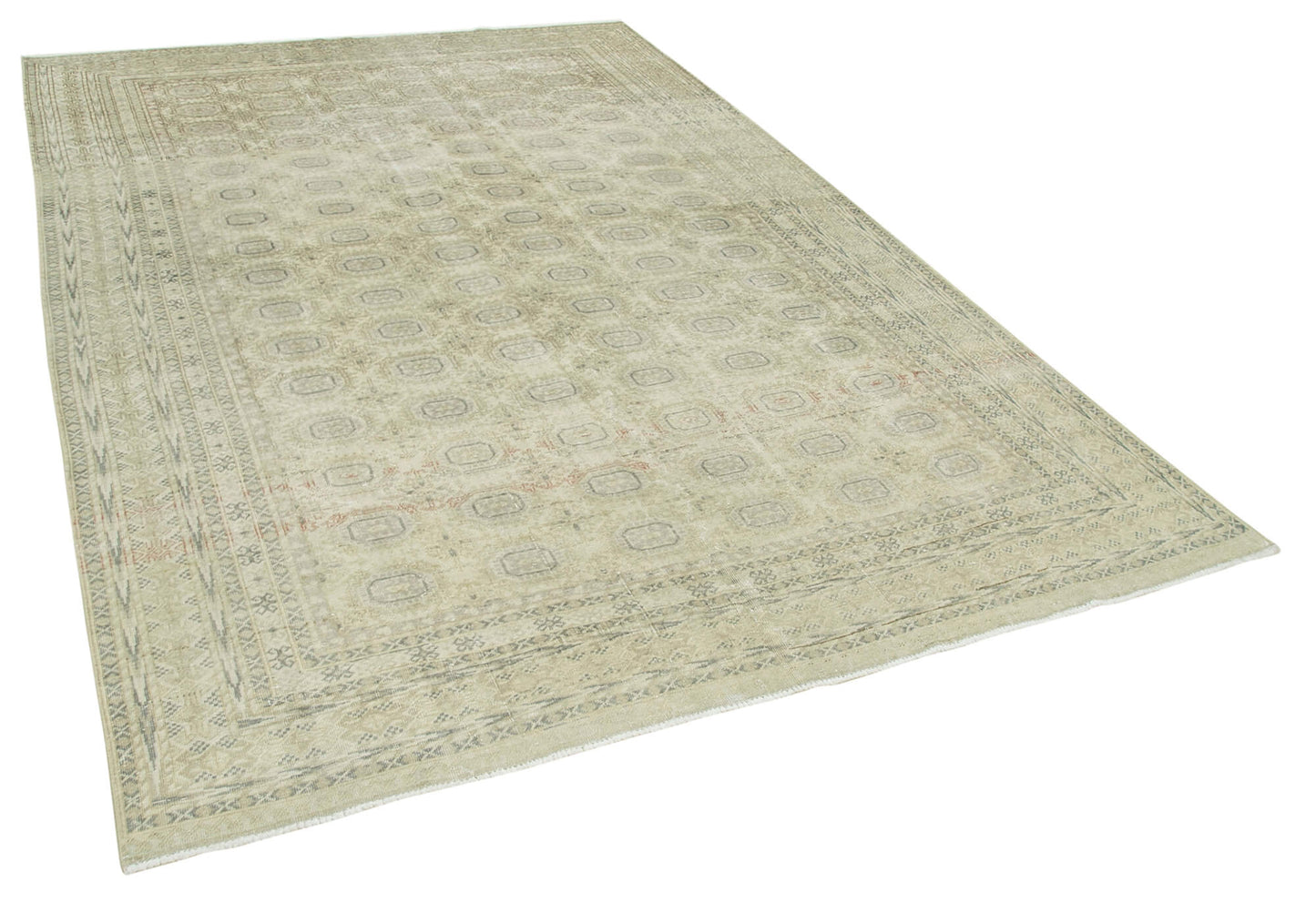 6x9 Beige Vintage Rug - 37871