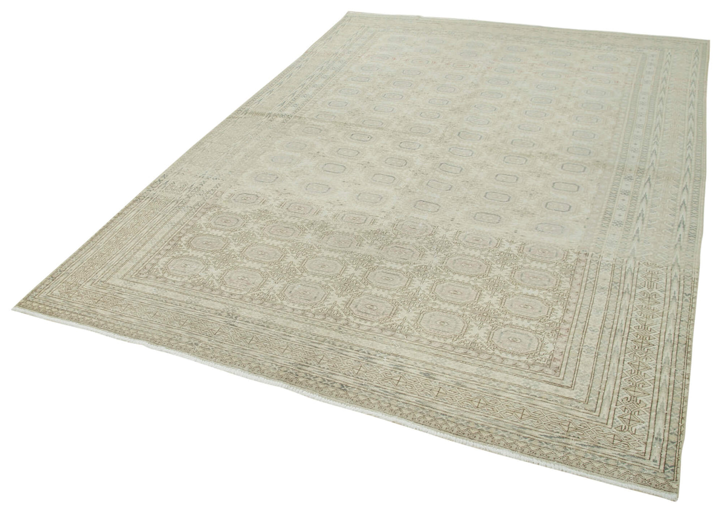 6x9 Beige Vintage Rug - 37871