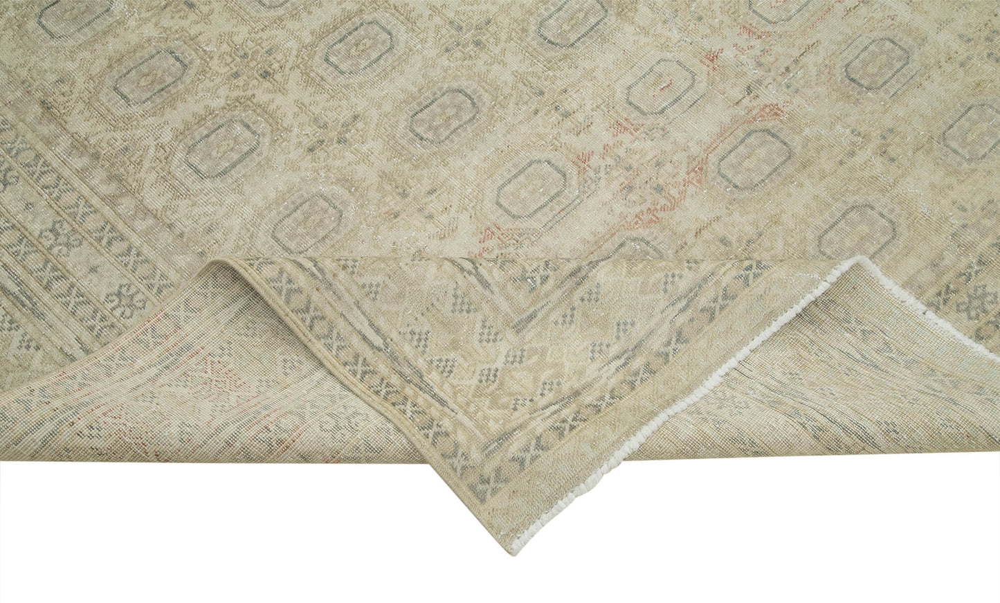 6x9 Beige Vintage Rug - 37871