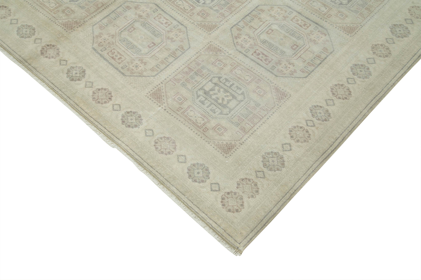 6x9 Beige Vintage Rug - 37873