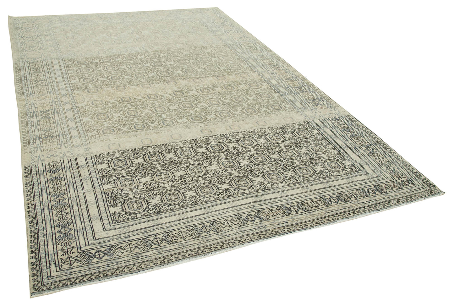 6x9 Beige Vintage Rug - 37877