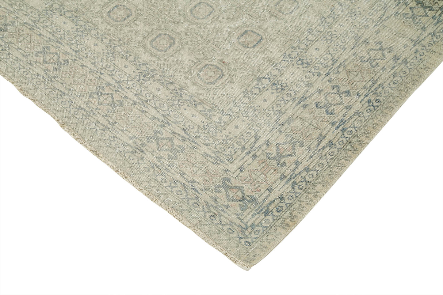 6x9 Beige Vintage Rug - 37877