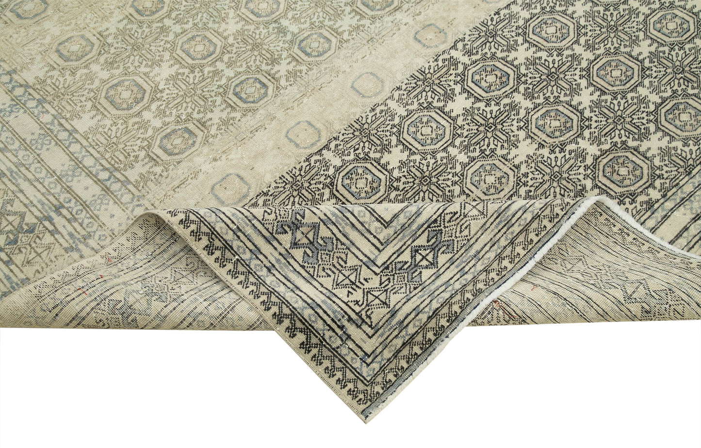 6x9 Beige Vintage Rug - 37877