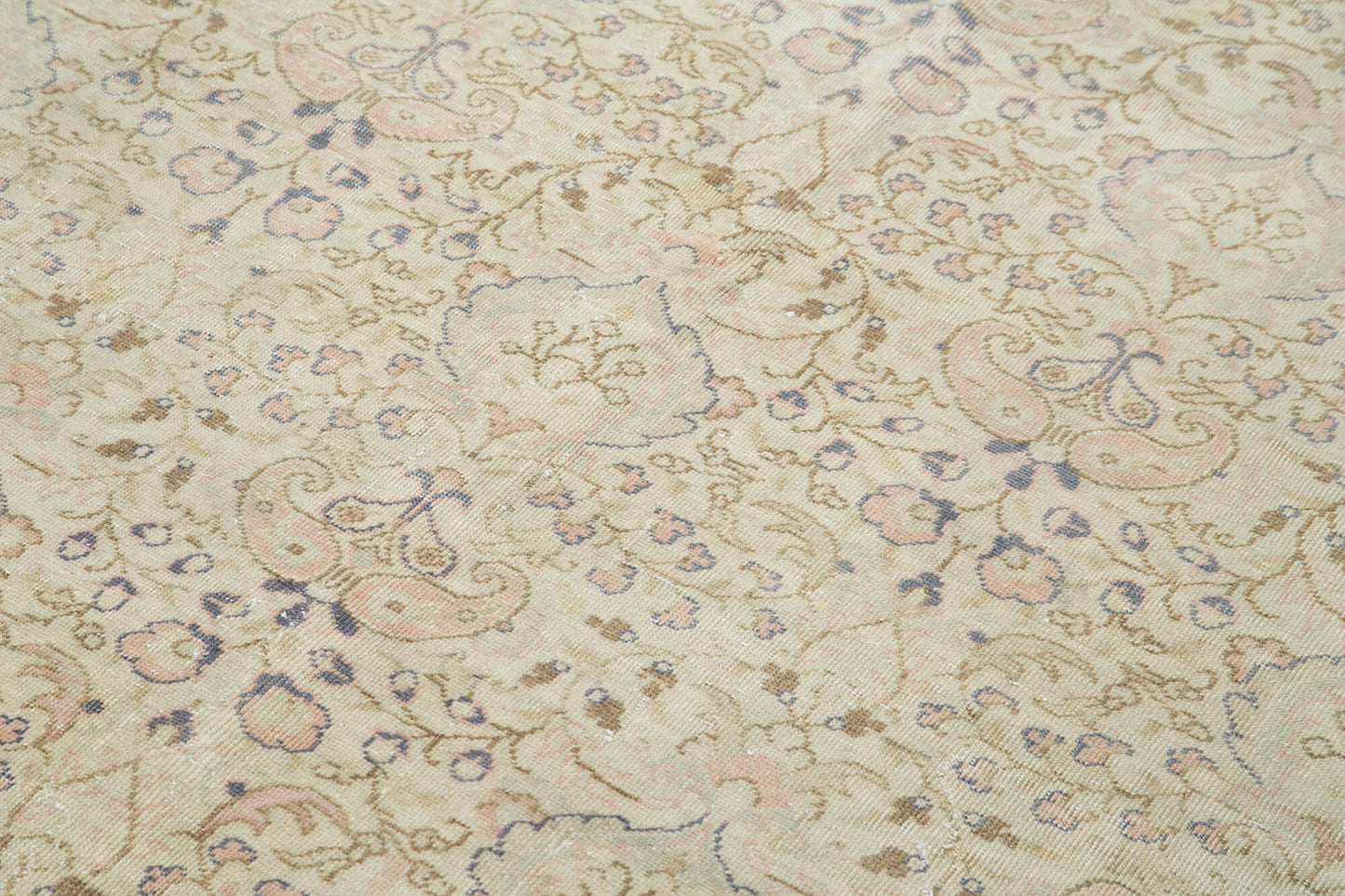 7x10 Beige Vintage Rug - 37914