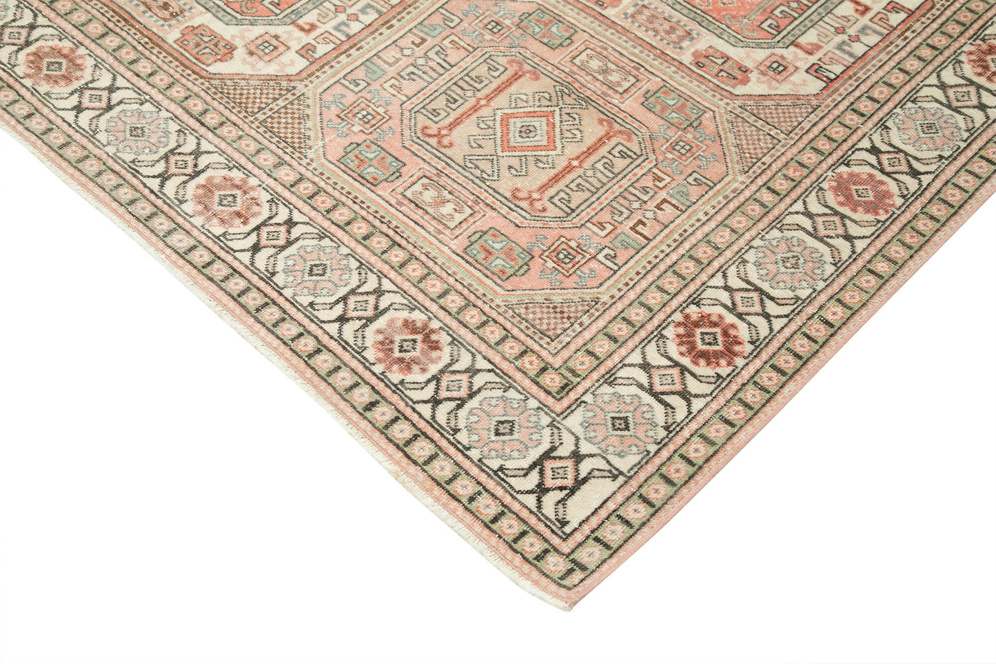 6x9 Beige Vintage Rug - 37922