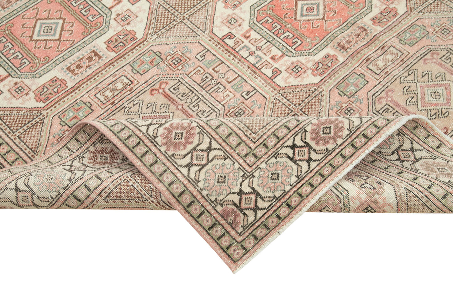 6x9 Beige Vintage Rug - 37922