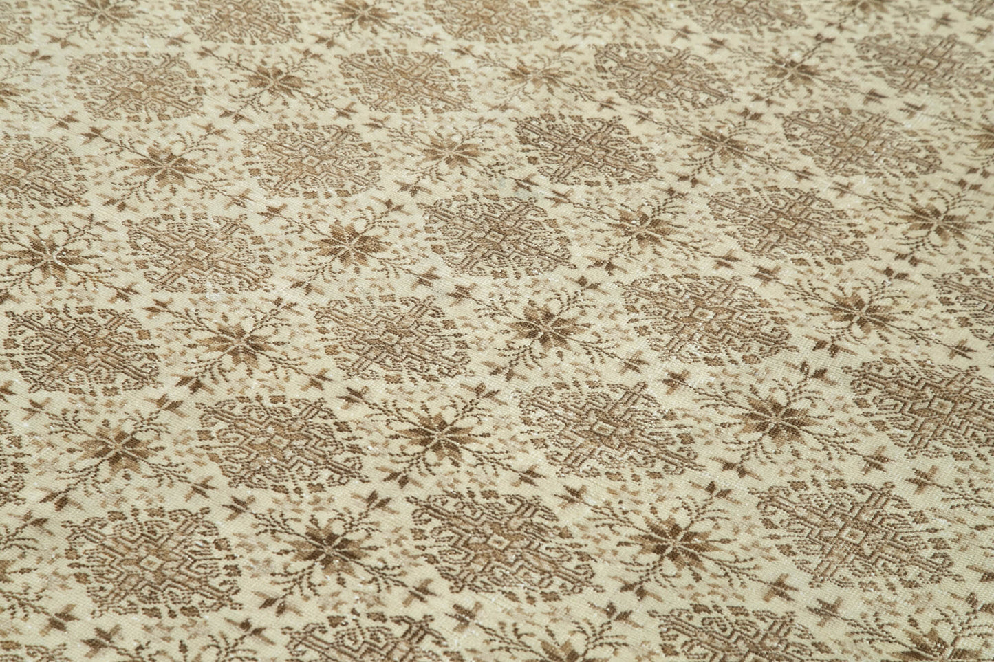 6x10 Beige Vintage Rug - 37943