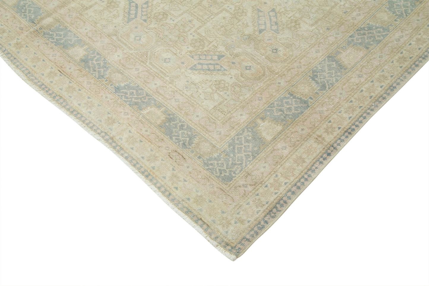 6x9 Beige Vintage Rug - 37948