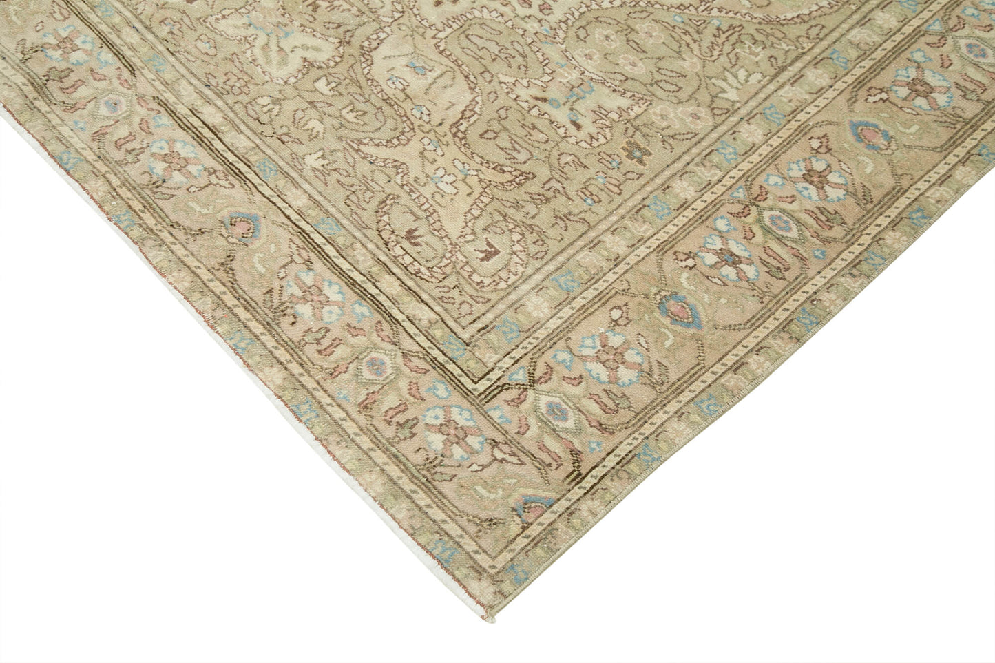 6x9 Beige Vintage Rug - 37949