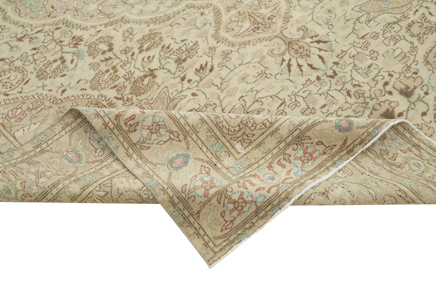 6x9 Beige Vintage Rug - 37949