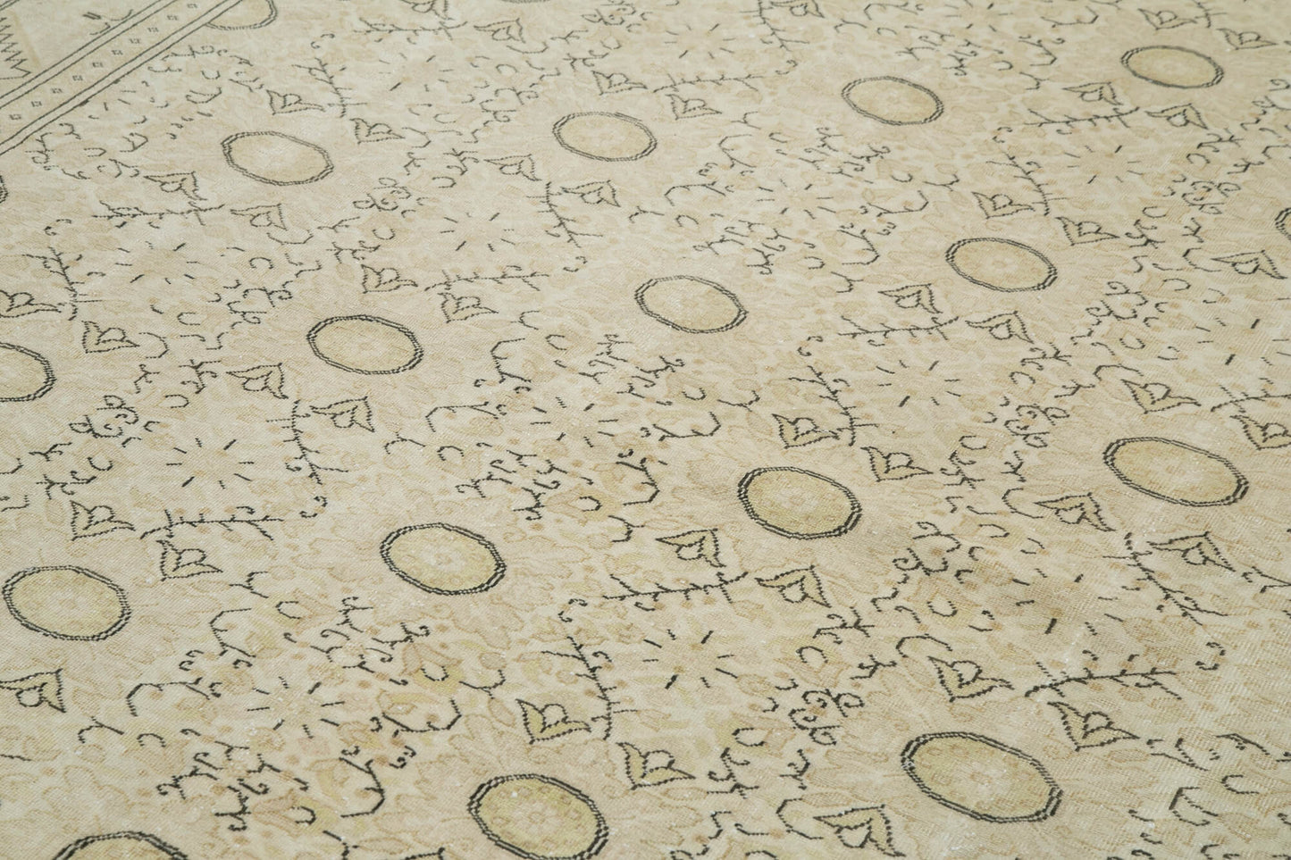 6x10 Beige Vintage Rug - 37960