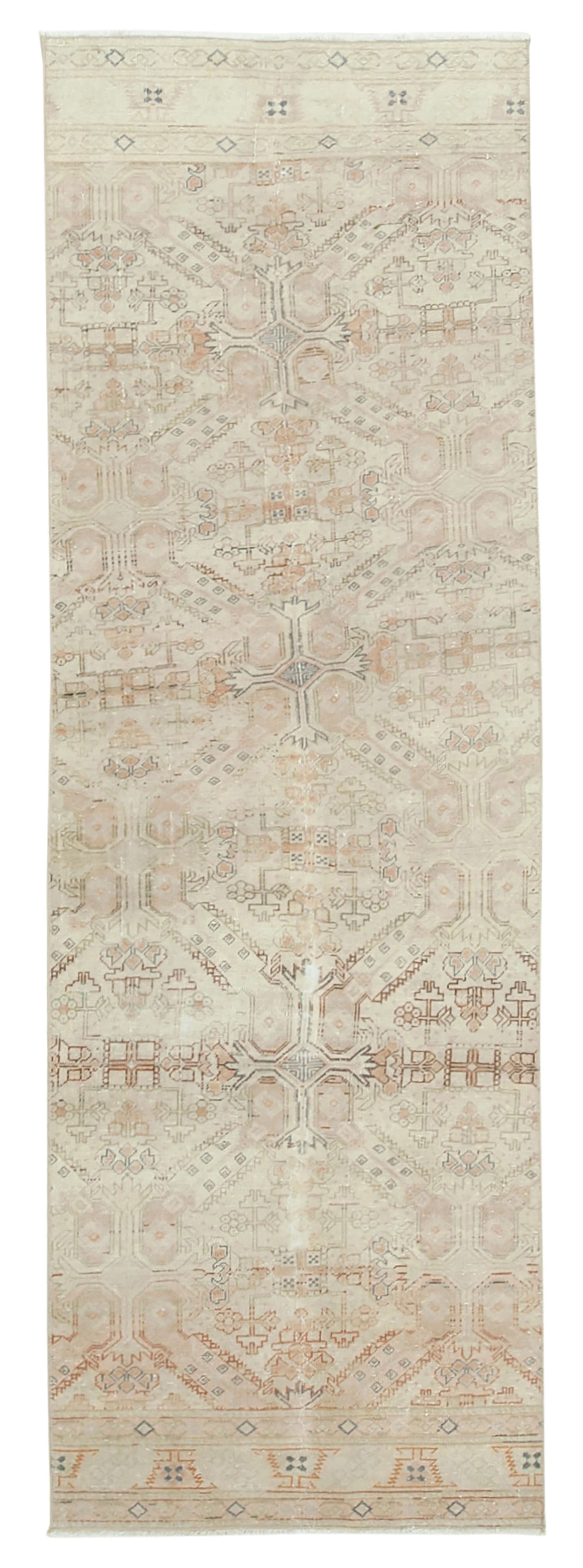 3x9 Beige Vintage Rug - 37972