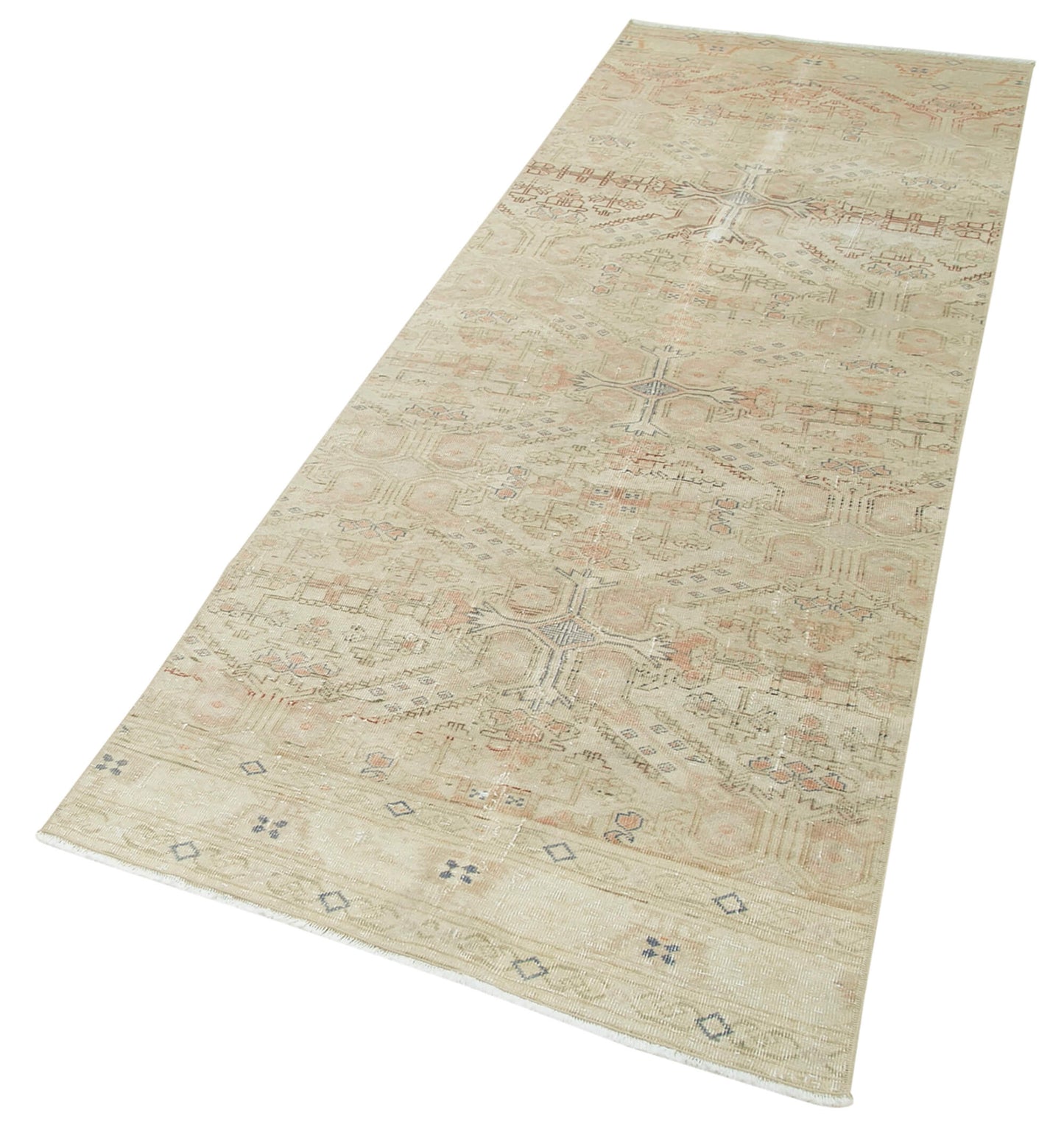 3x9 Beige Vintage Rug - 37972