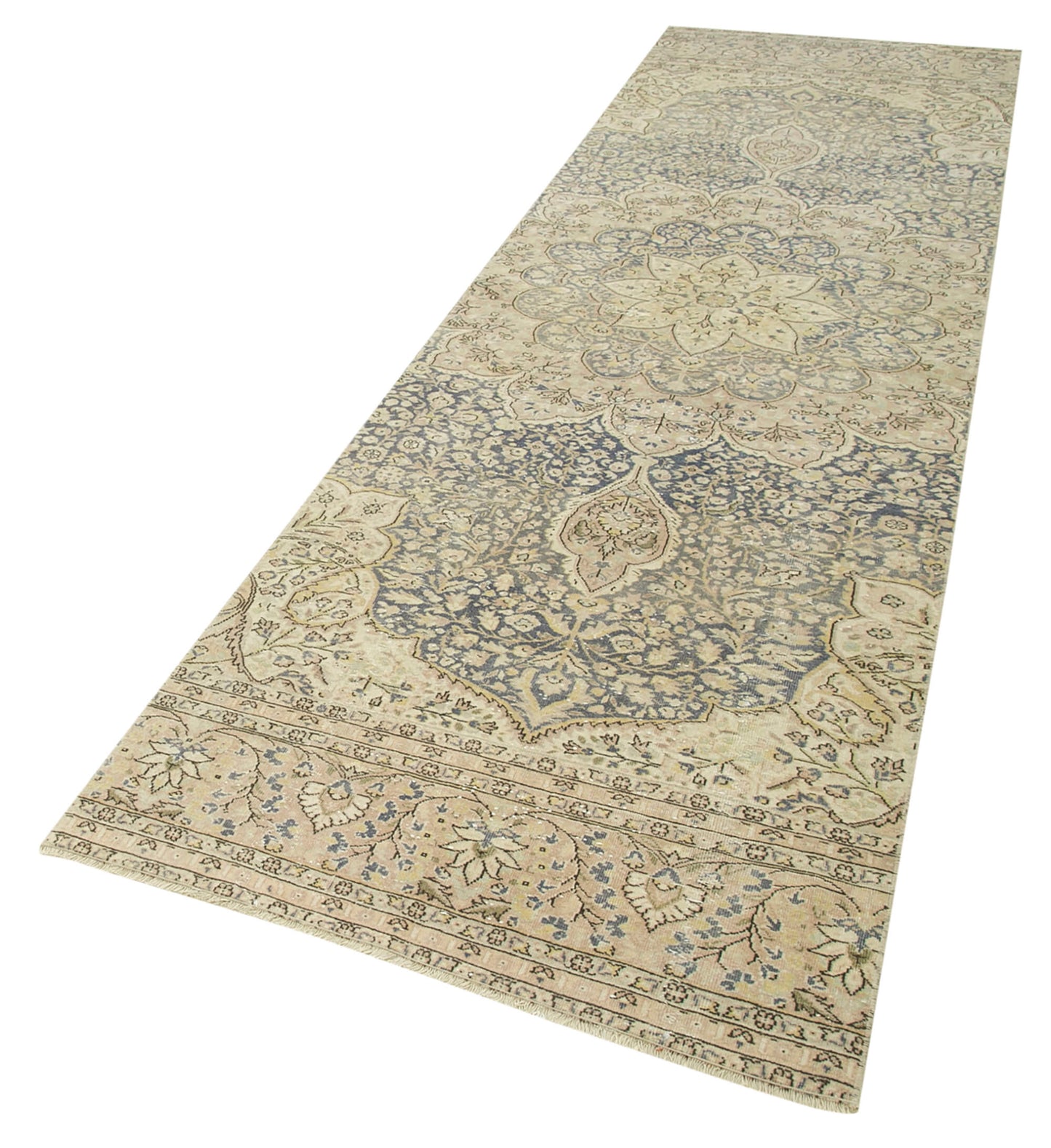 3x11 Beige Vintage Rug - 37974