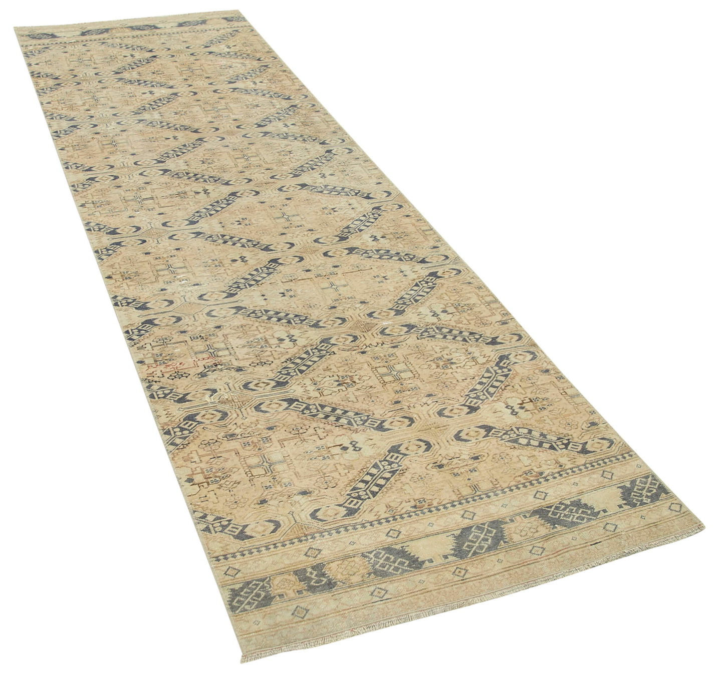 3x9 Beige Vintage Rug - 37975