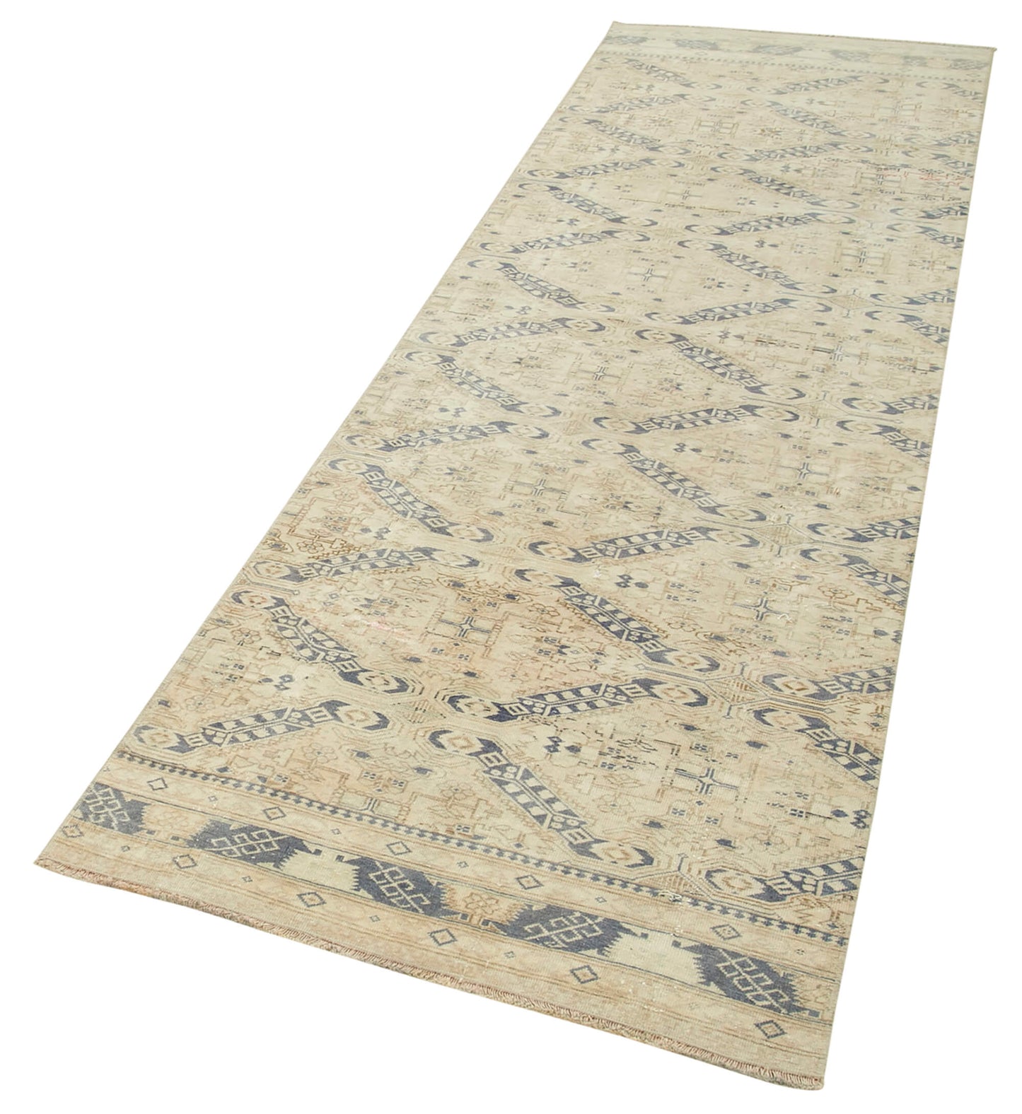 3x9 Beige Vintage Rug - 37975