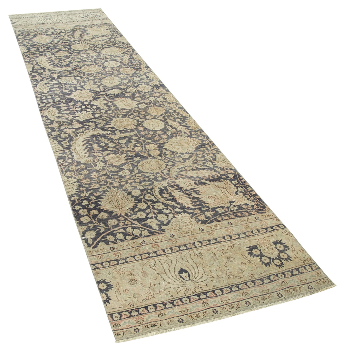 3x11 Beige Vintage Rug - 37978