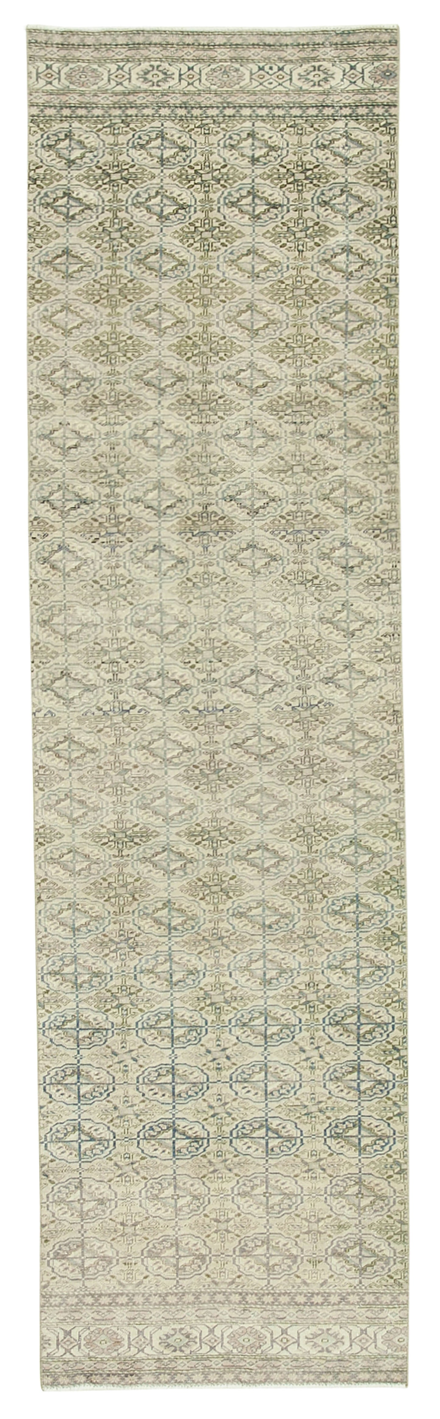 3x10 Beige Vintage Rug - 37983