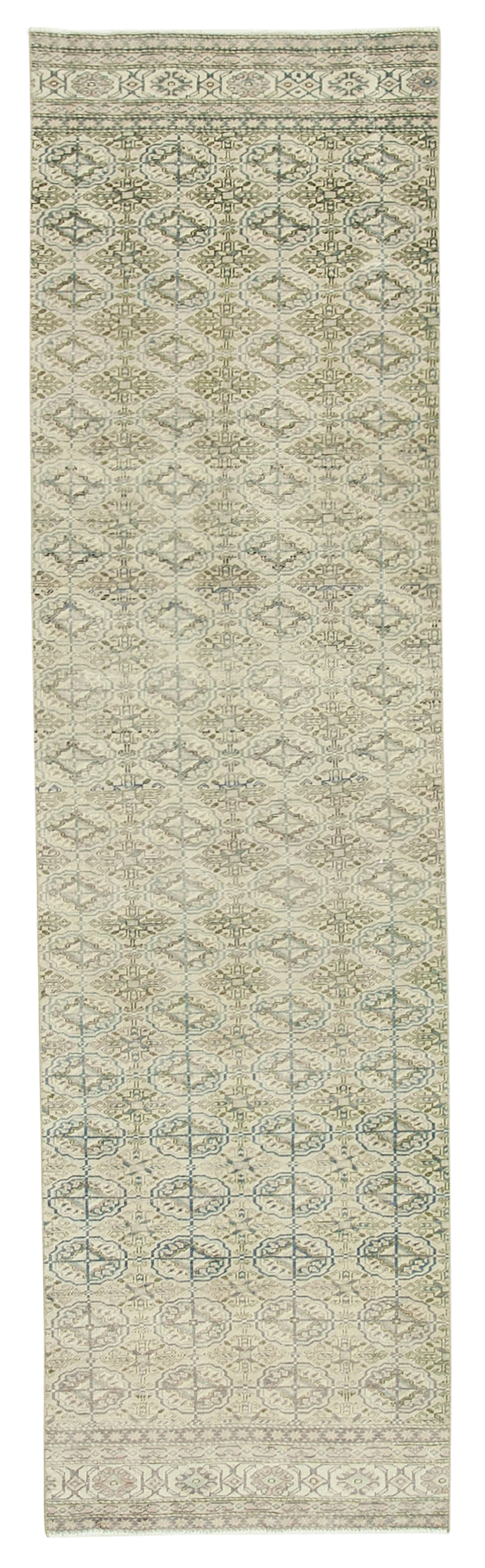 3x10 Beige Vintage Rug - 37983