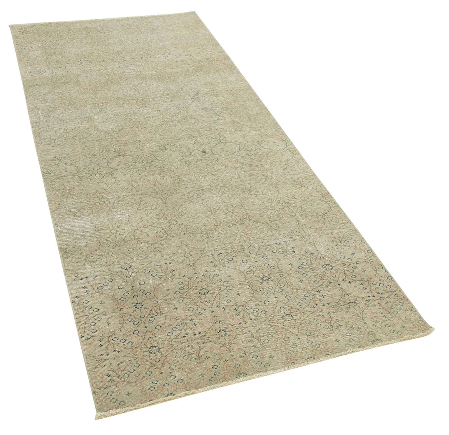 3x7 Beige Vintage Rug - 37986