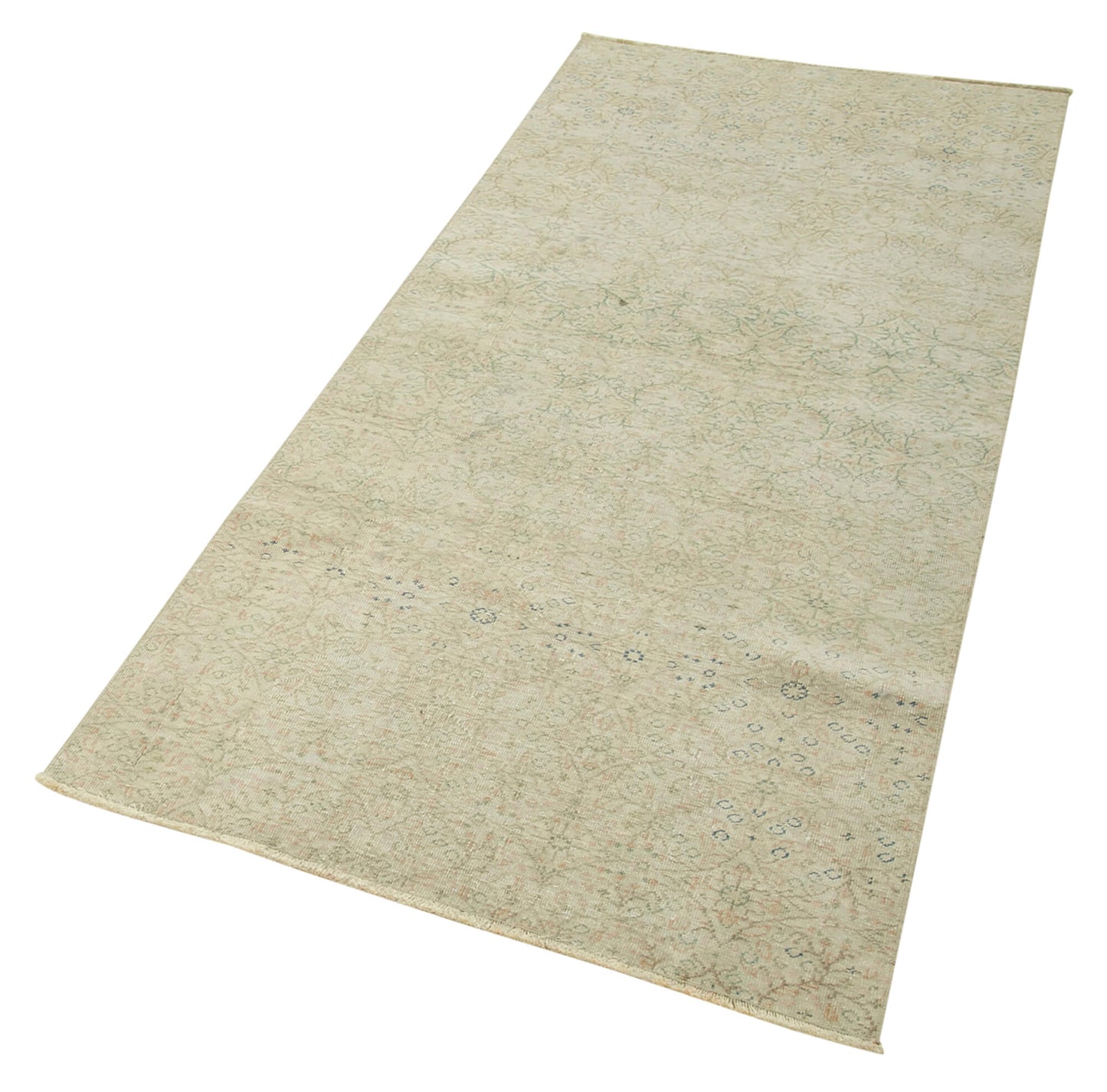 3x7 Beige Vintage Rug - 37986