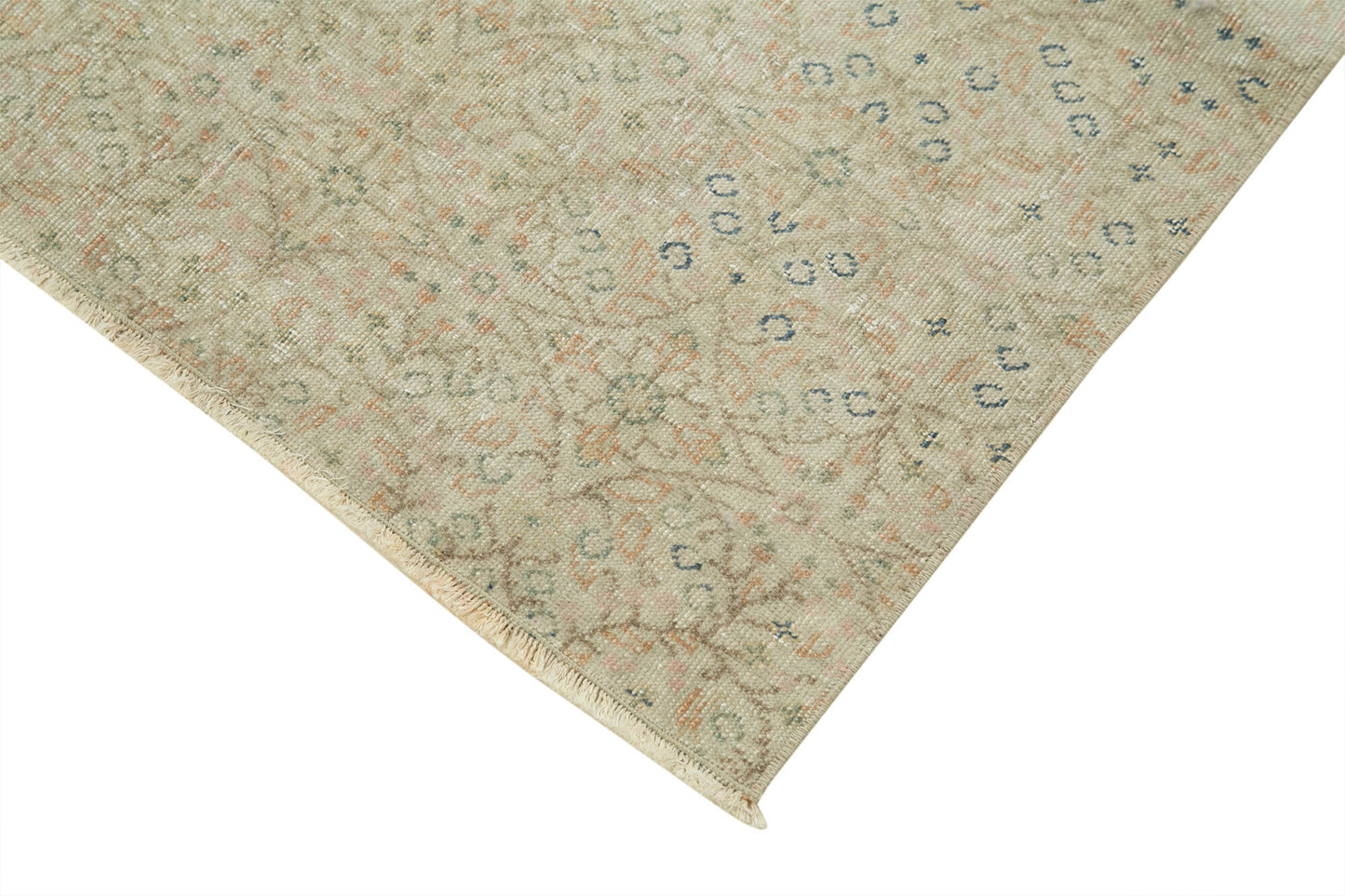 3x7 Beige Vintage Rug - 37986