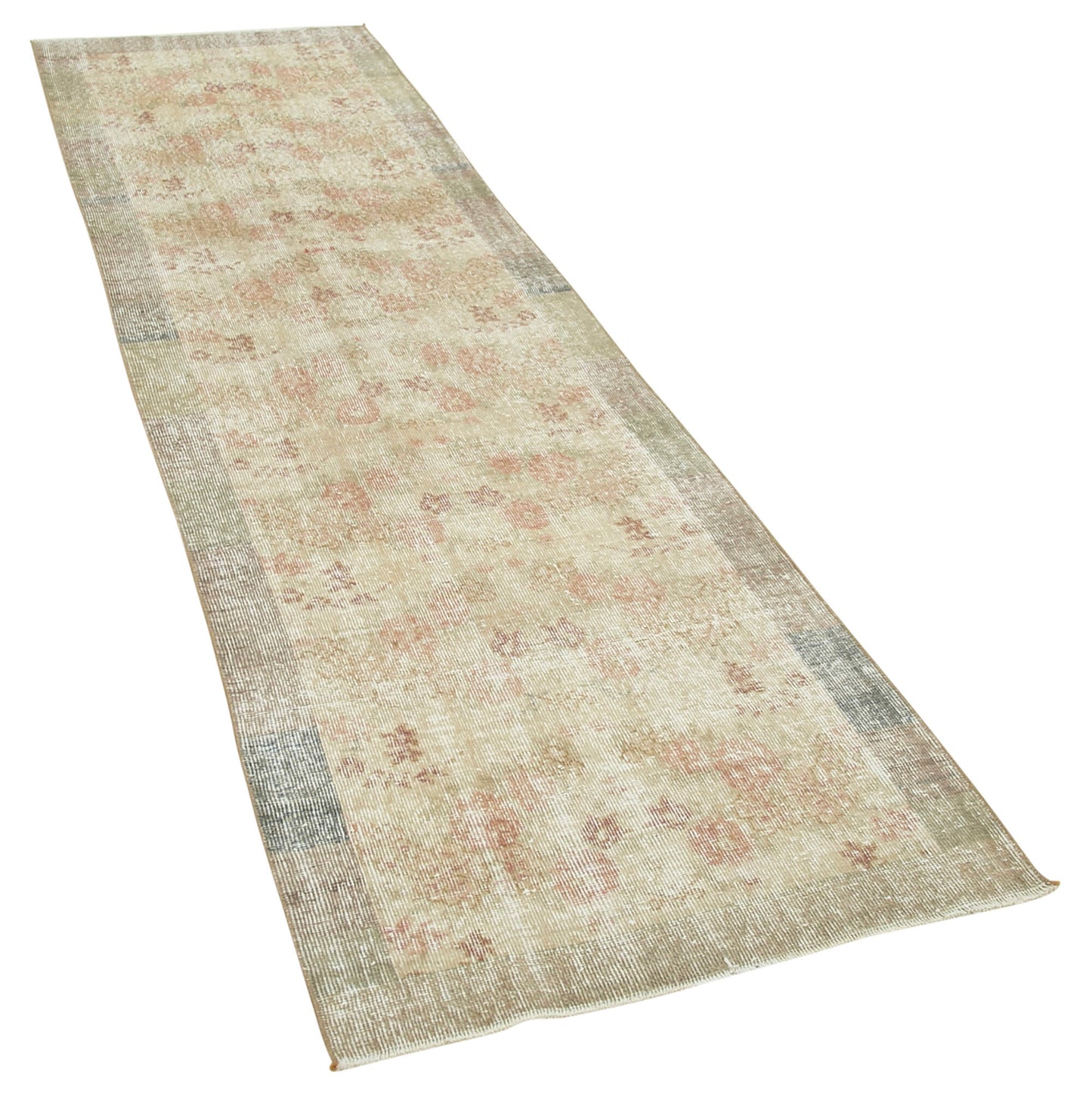 3x10 Beige Vintage Rug - 37989