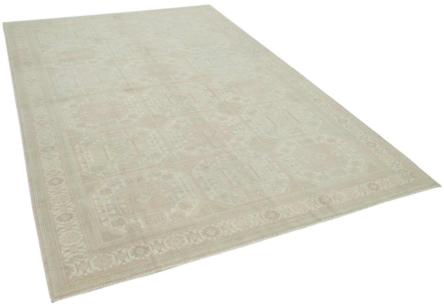 6x9 Beige Vintage Rug - 38001