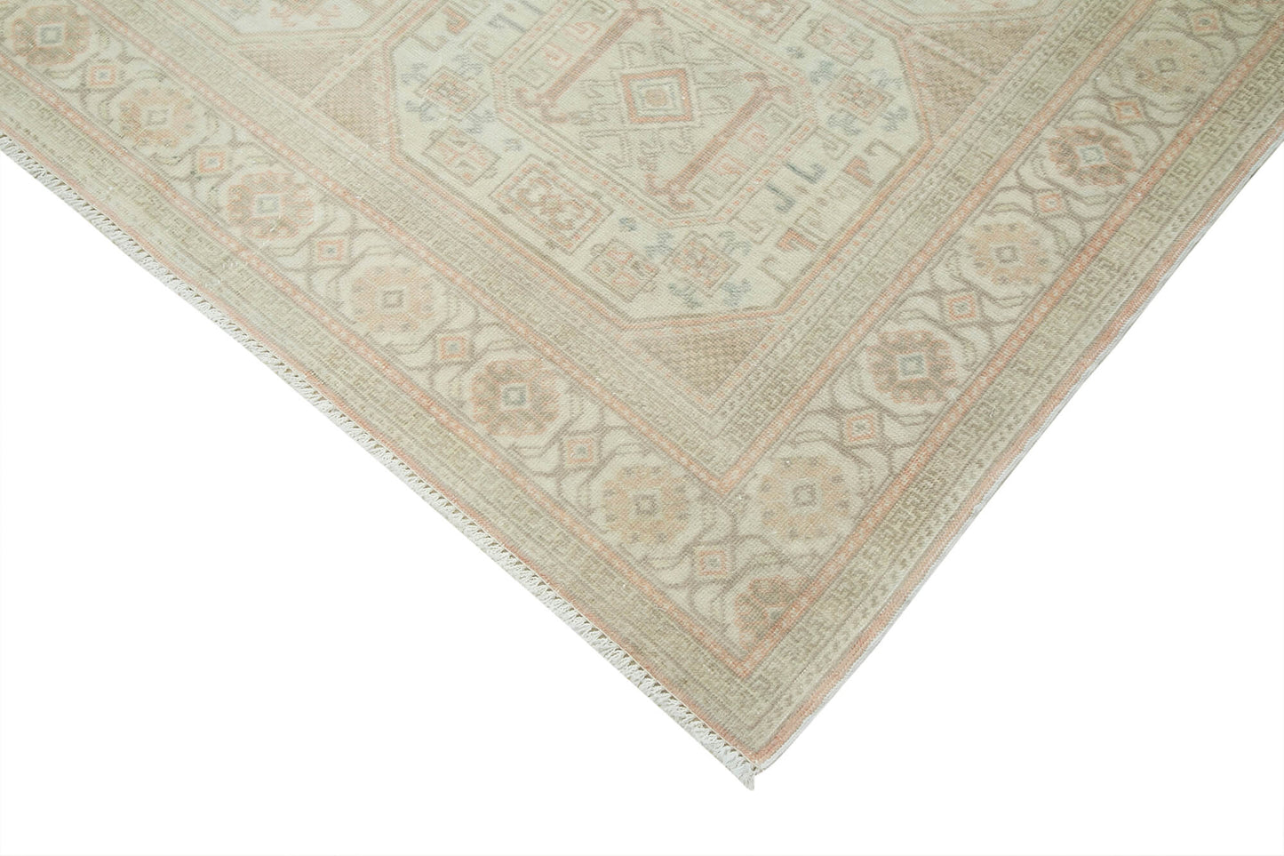 6x9 Beige Vintage Rug - 38001