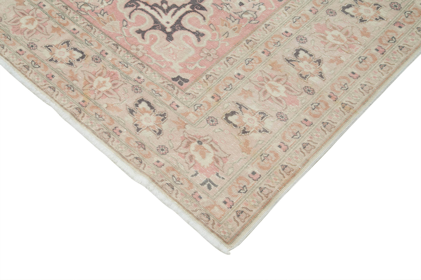 8x12 Beige Vintage Rug - 38003