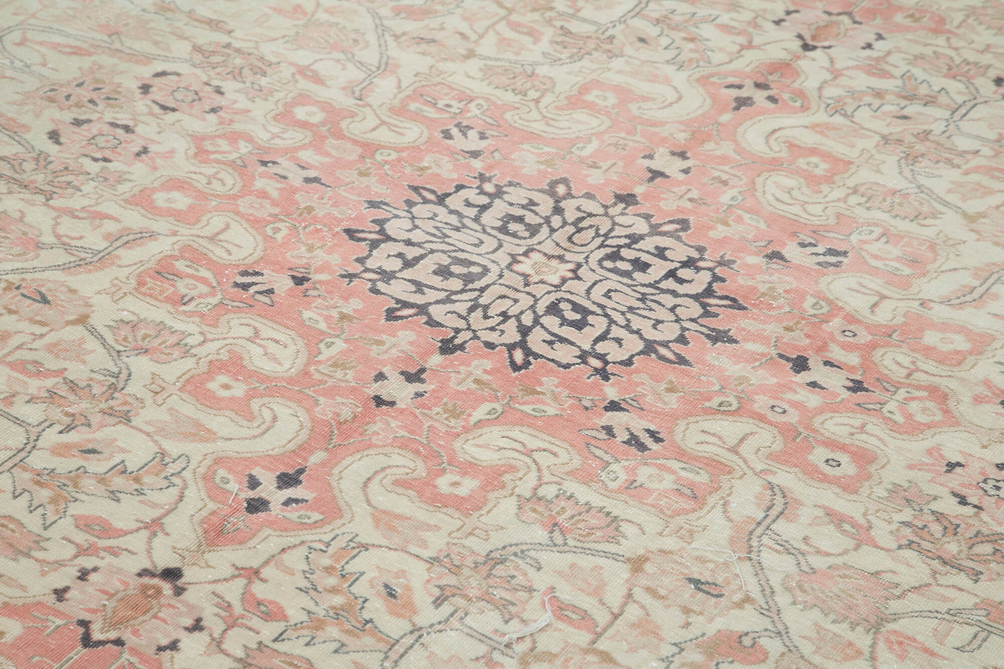 8x12 Beige Vintage Rug - 38003