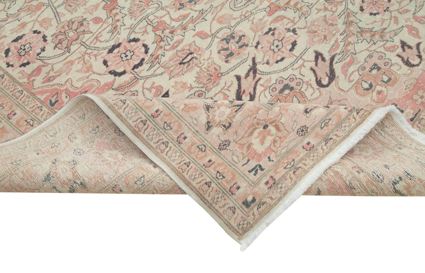 8x12 Beige Vintage Rug - 38003