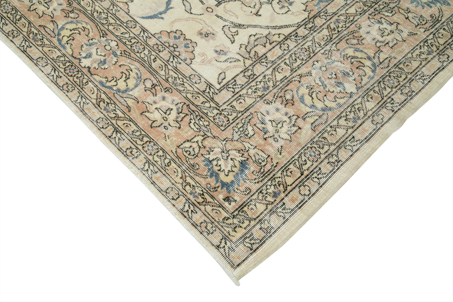 9x11 Beige Vintage Rug - 38010