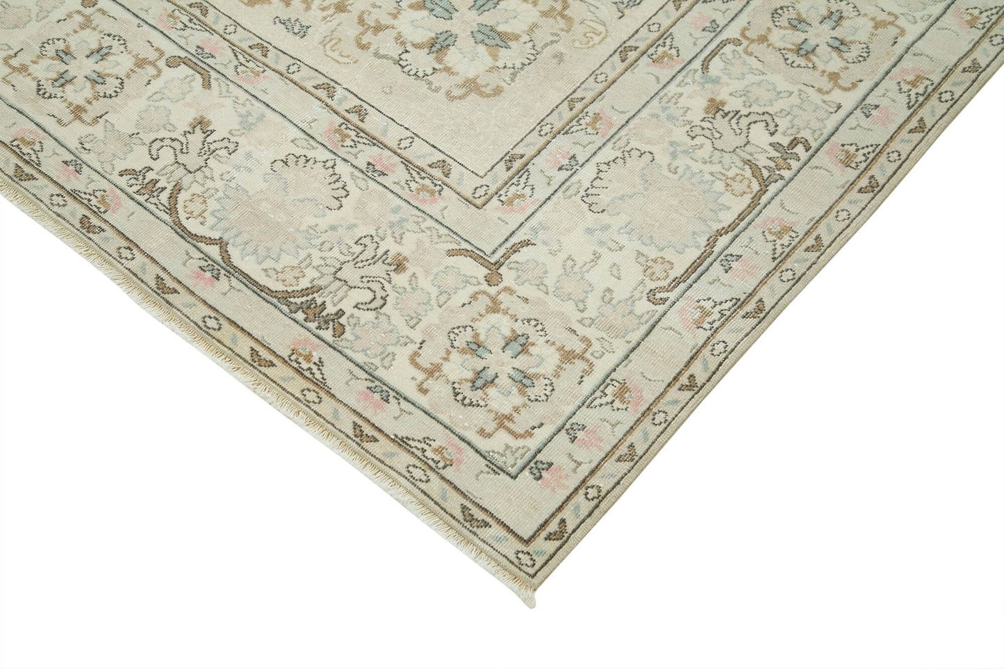 7x11 Beige Vintage Rug - 38012