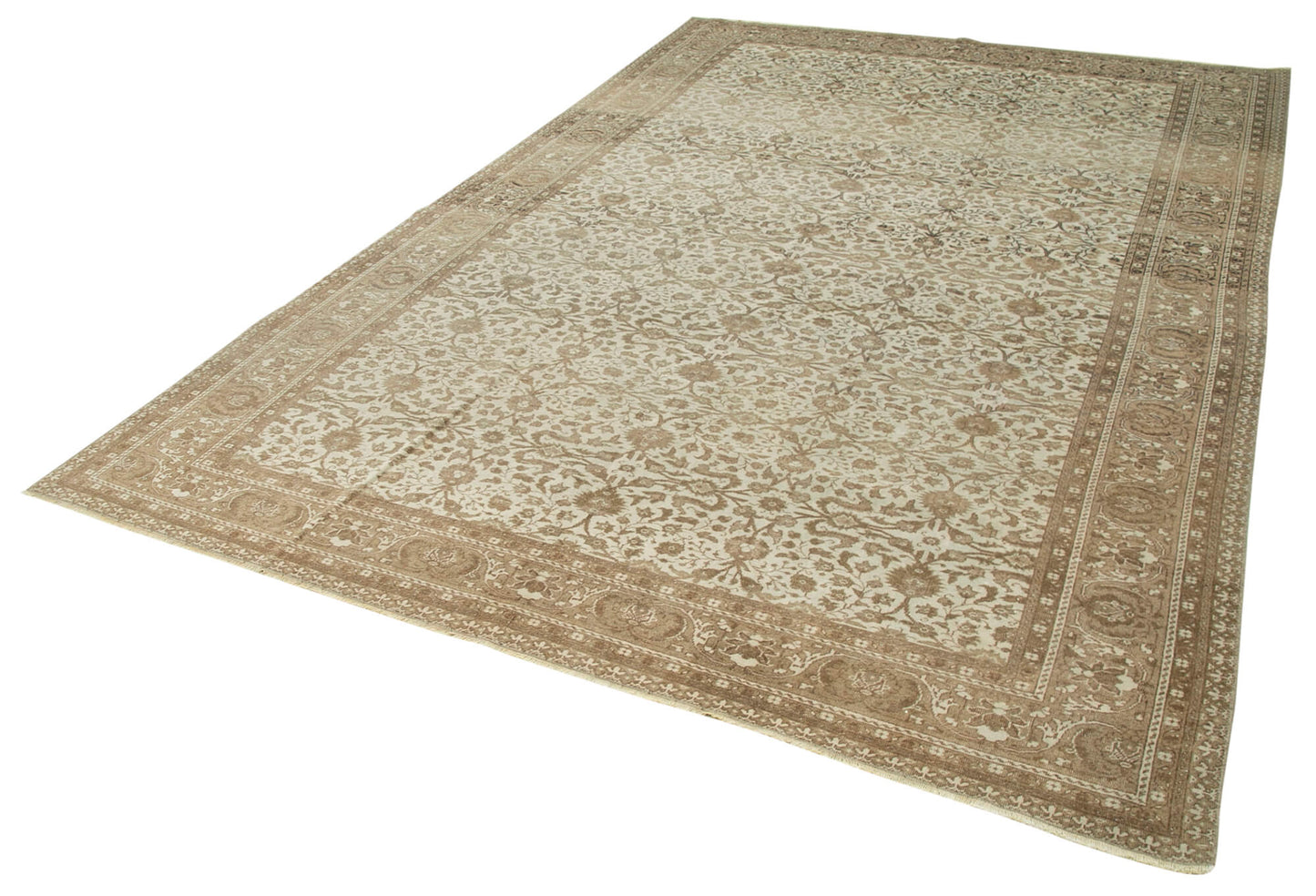 7x11 Beige Vintage Rug - 38022