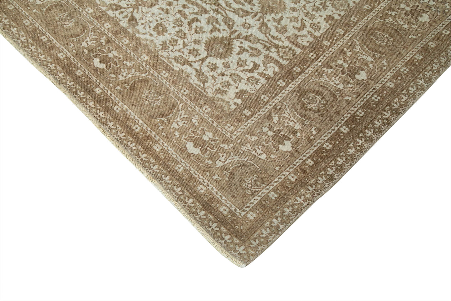 7x11 Beige Vintage Rug - 38022