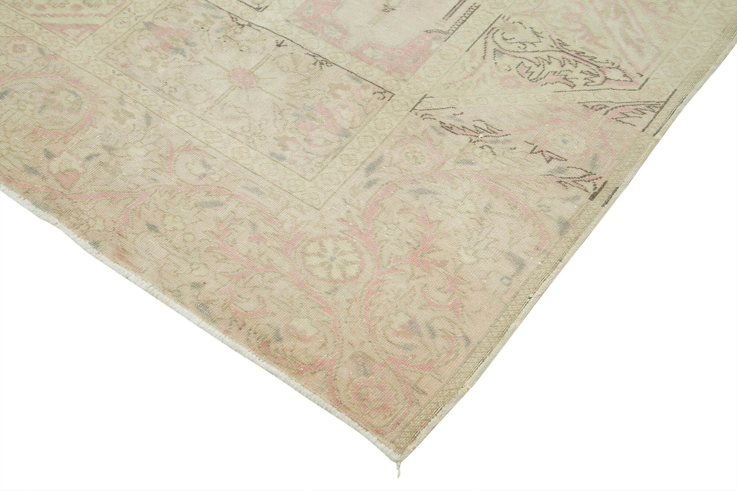 8x12 Beige Vintage Rug - 38023