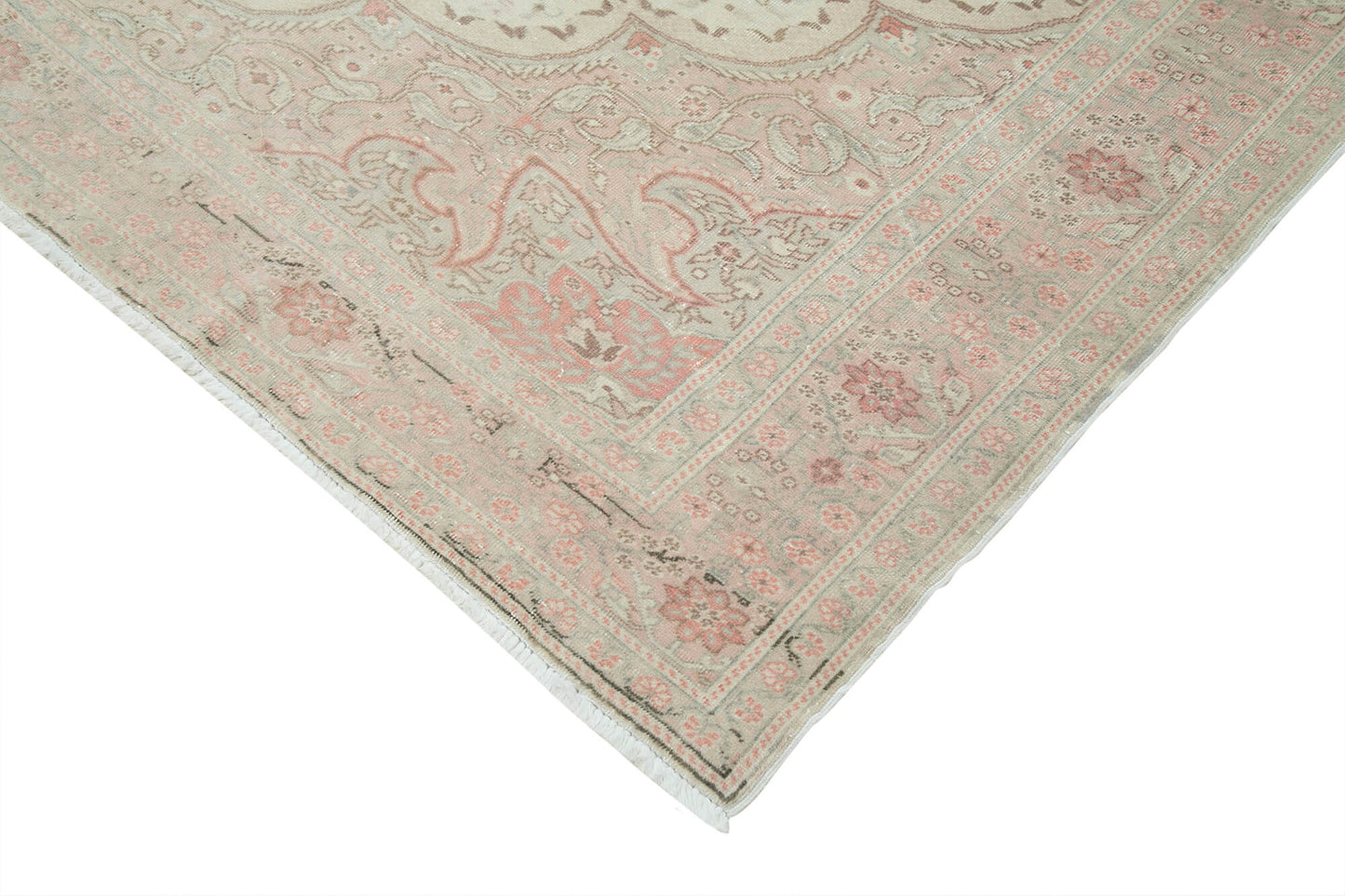 8x13 Beige Vintage Rug - 38024