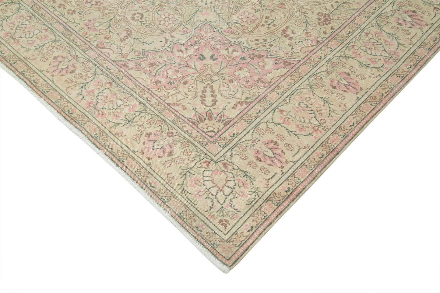 9x13 Beige Vintage Rug - 38025