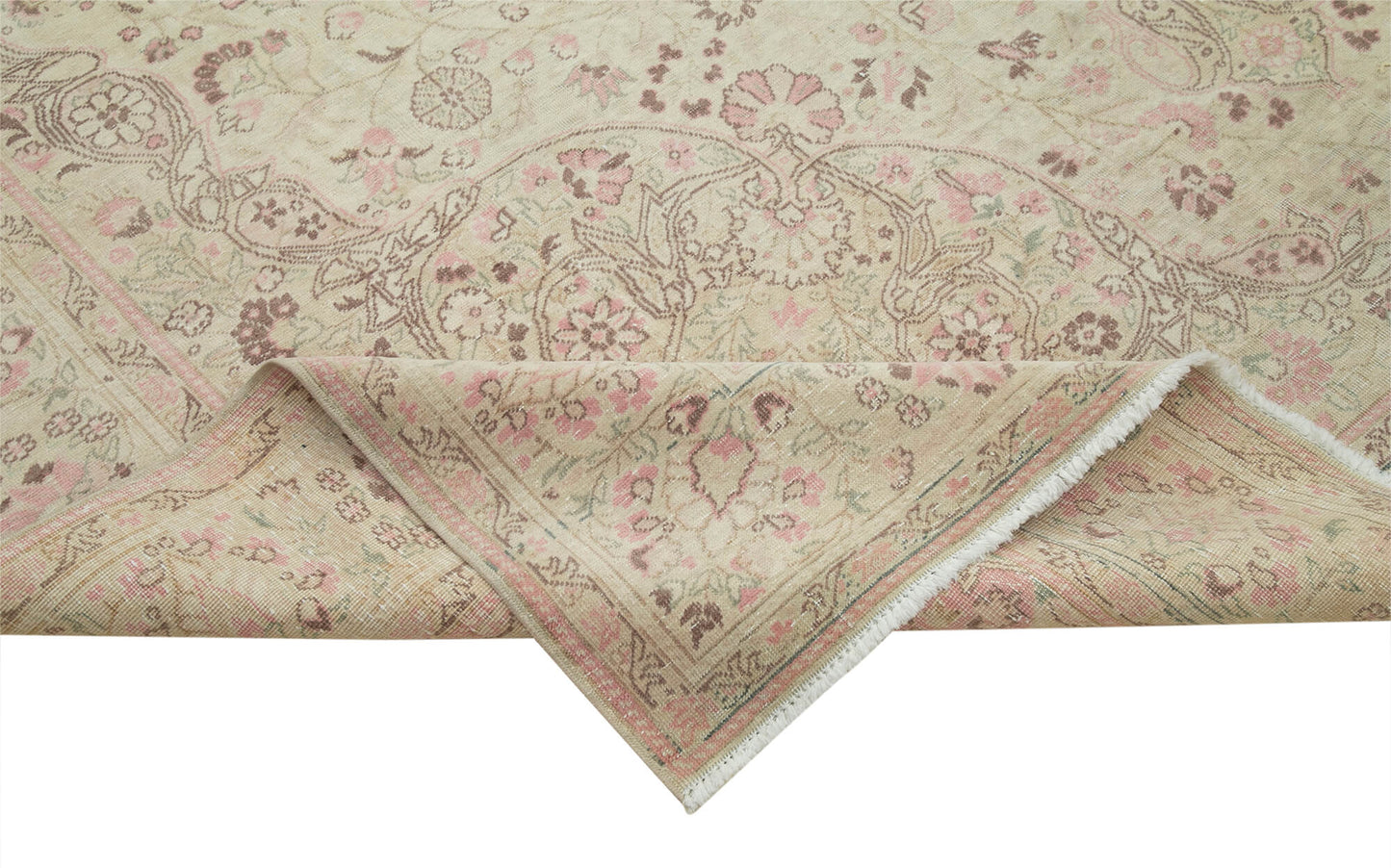 9x13 Beige Vintage Rug - 38025