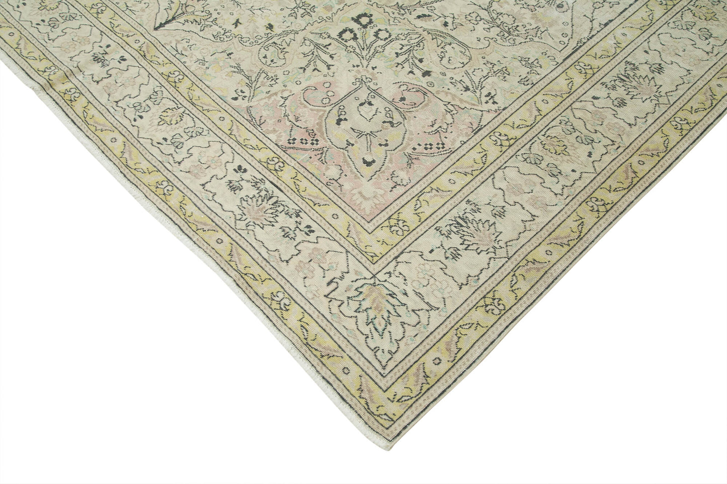 8x12 Beige Vintage Rug - 38027