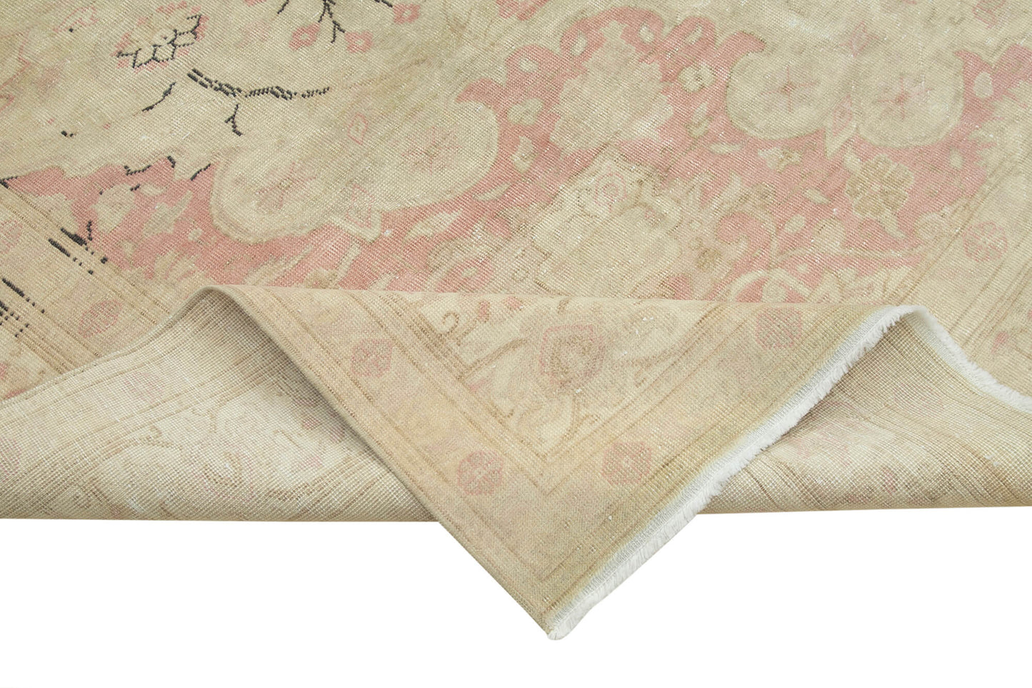 8x12 Beige Vintage Rug - 38028