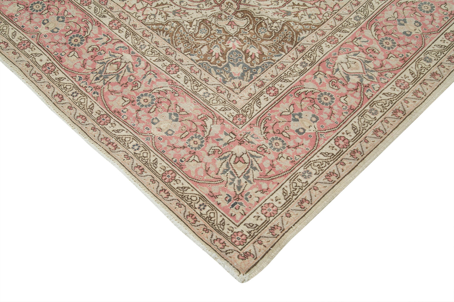 8x11 Beige Vintage Rug - 38033