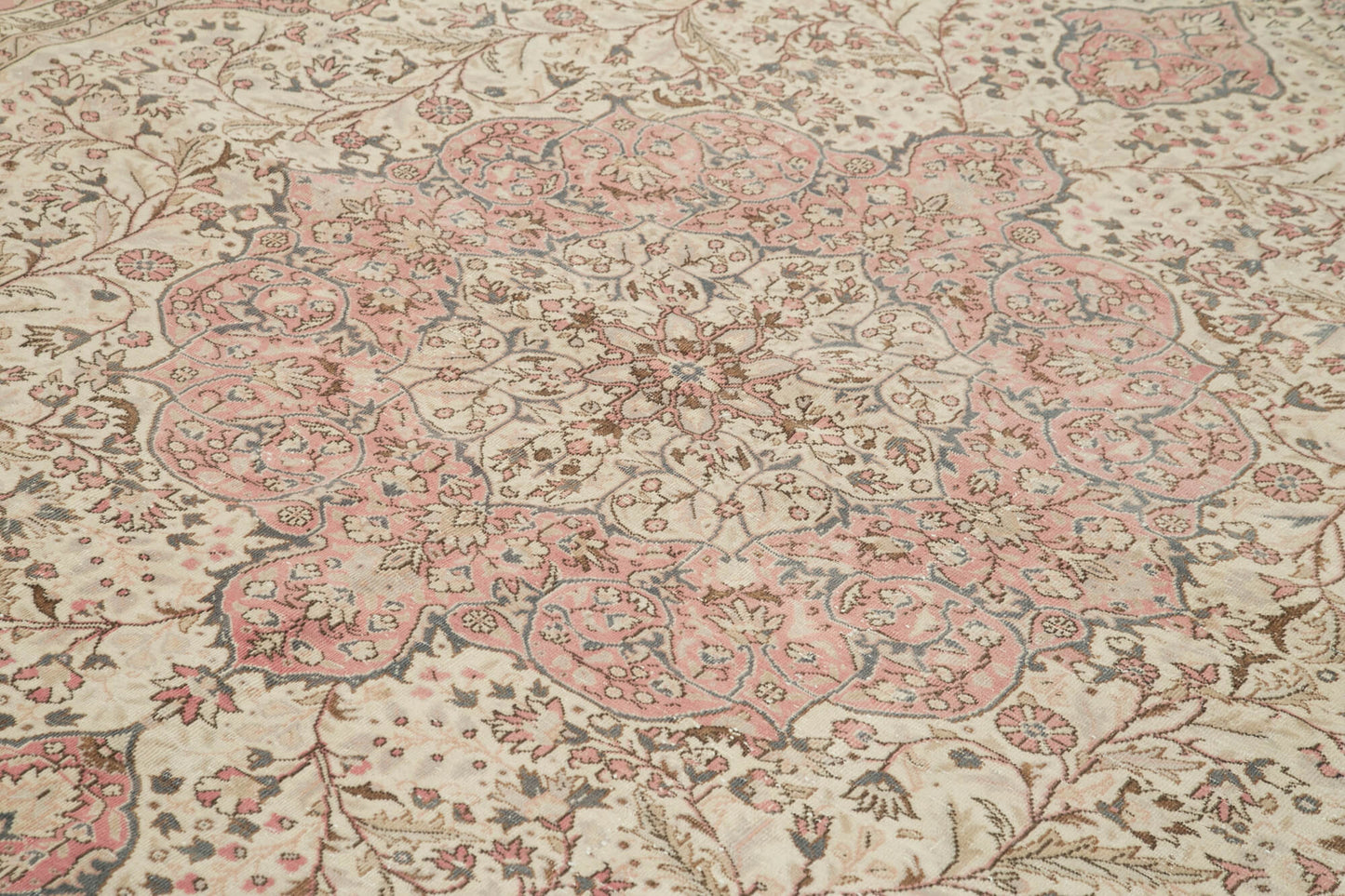 8x11 Beige Vintage Rug - 38033