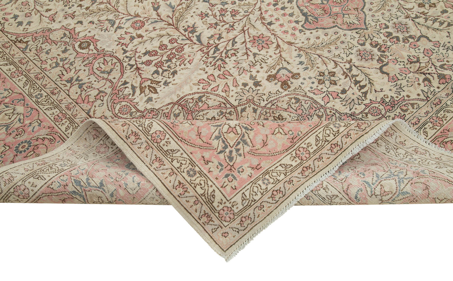 8x11 Beige Vintage Rug - 38033